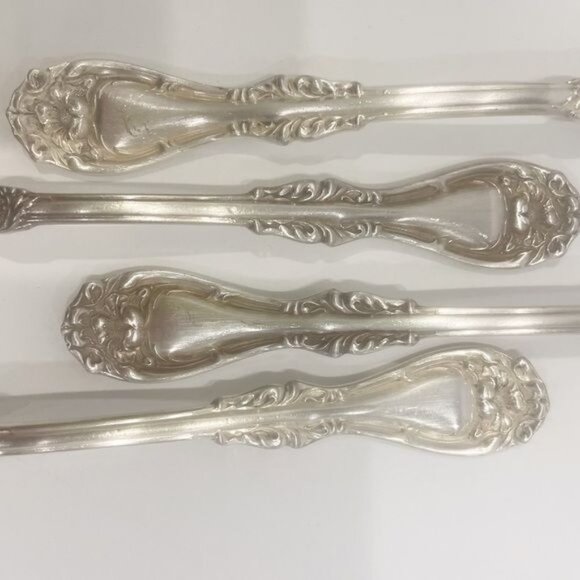 Wm A. Rogers Hanover Design Vintage 1901 Silverplate Forks Set Of 4 Collectible - Picture 3 of 4